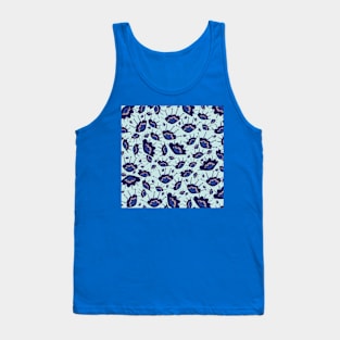 Abstract Modern Blossoms Tank Top